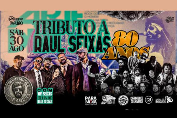 Em Contagem, Tributo a Raul Seixas celebra os 80 anos do Maluco Beleza