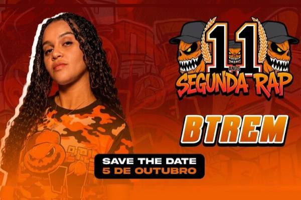 Rapper Btrem, leva rap, drill e trap para o Segunda Rap em Contagem