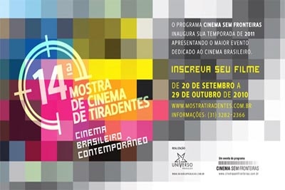 Tiradentes  sedia a  14ª Mostra do Cinema