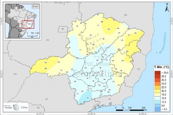Abril encerra com céu claro e predomínio de sol na Grande BH