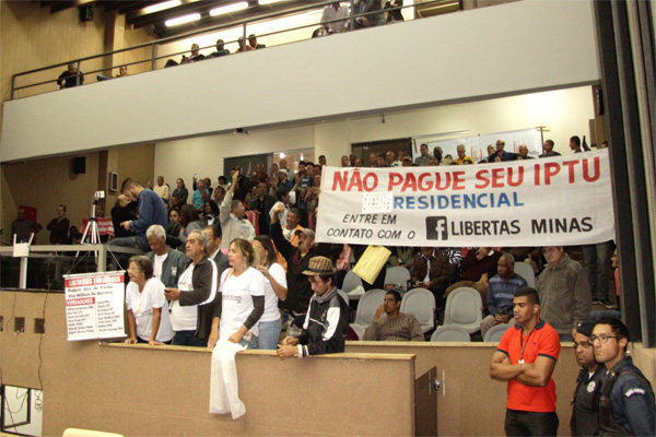 Lei de iniciativa popular será votada em Contagem