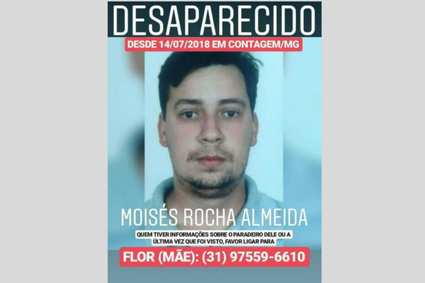 Família pede ajuda para localizar homem desaparecido