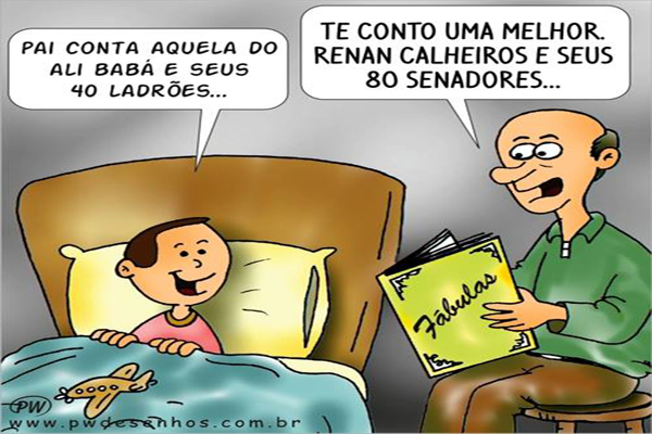 Ali Babá, Renan e seus senadores