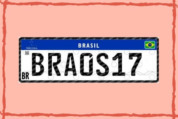 Contran adia para julho de 2019 novo modelo de placas do Mercosul