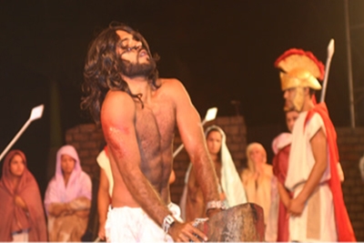 Encenação da Paixão de Cristo em Contagem