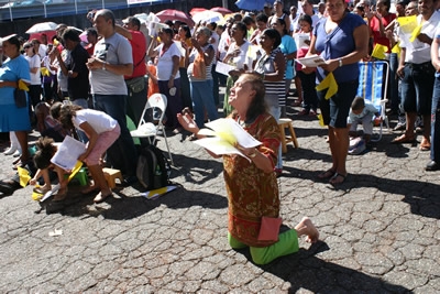 35ª Missa do trabalhador de Contagem atrai milhares de fiéis 