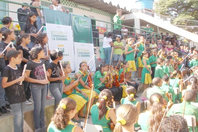 Orquestra Jovem de Contagem se apresenta em Nova Contagem