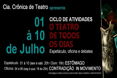 A Cia. Crônica apresenta “O Teatro de Todos os Dias”