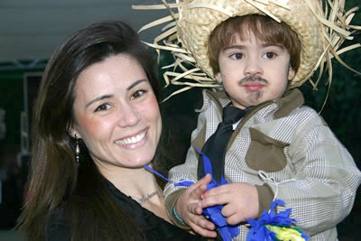 Festa junina do Sítio Escola 4 Elementos