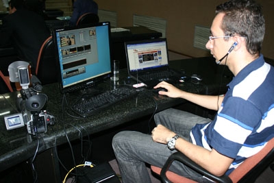 Pioneirismo ao vivo pela internet