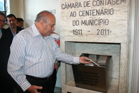 Baú do centenário será reaberto em 2111