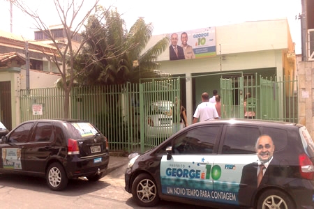 Comitê de George Hilton é assaltado
