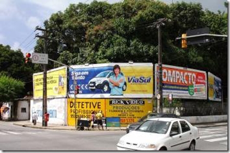 Propagandas em outdoor vão pagar ISS