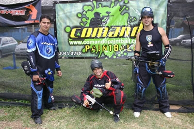Campeão Mundial de Paintball em Contagem.