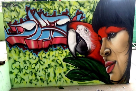 Projeto “Tudoaver” reúne grafiteiros e tatuadores de Contagem e da Grande BH