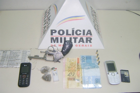 Apreensão de drogas e armas nos Bairros Praia, Maracanã e São Luiz