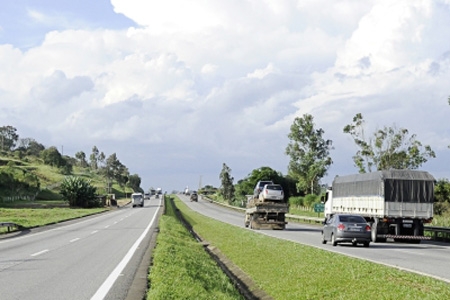 Obras na BR-381 no trecho entre São Paulo e Belo Horizonte
