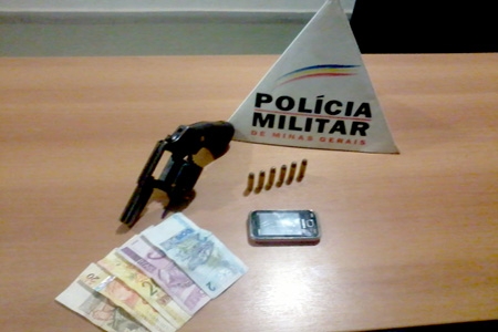 Apreensões de armas e drogas em quatro bairros de Contagem