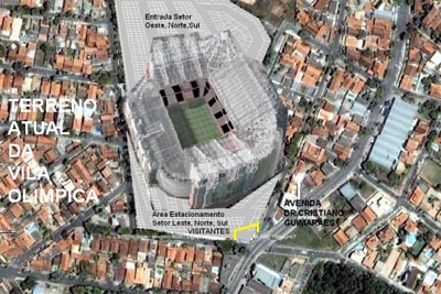 Atleticanos querem estádio próprio.