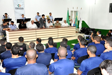 Novos Guardas Municipais de Contagem realizam curso de formação