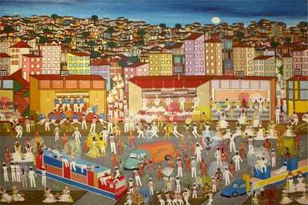 Exposição de pinturas e mostra fotográfica em Contagem