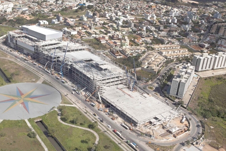  Shopping de Contagem já está na etapa final da construção