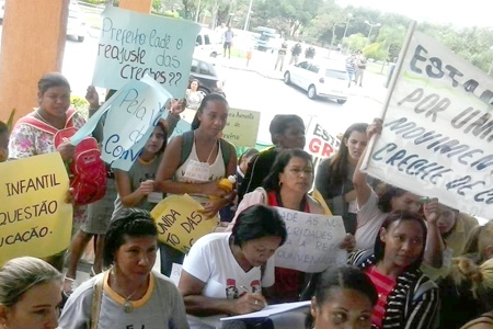 Creches de Contagem vão realizar paralisação geral nesta terça-feira (10)