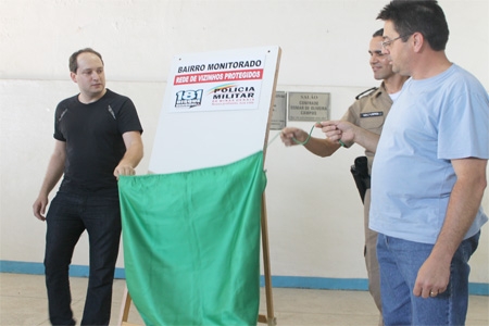 Polícia inaugura ‘Rede de Vizinhos Protegidos’ no bairro Três Barras, em Contagem