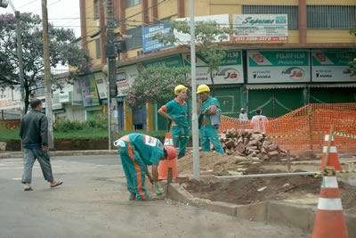 Obras continuaram durante o Carnaval atendendo as reivindicações.