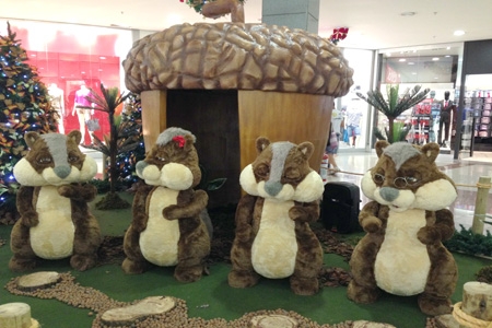 Decoração de natal do Itaú Power Shopping conta com novidades
