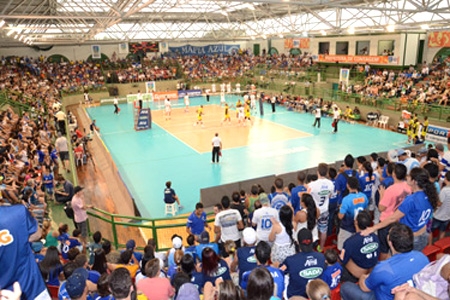 Contagem recebe encerramento do 1º turno da Superliga Masculina de Vôlei