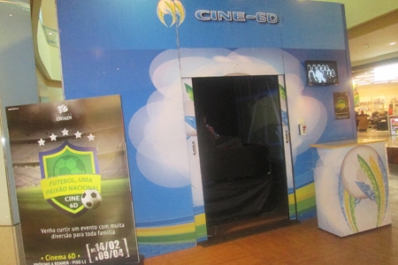 Shopping Contagem oferece sessão de filme em 6D