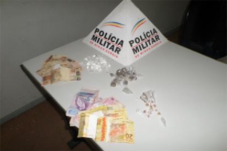 Drogas são apreendidas nos bairros Icaivera e Nova Contagem