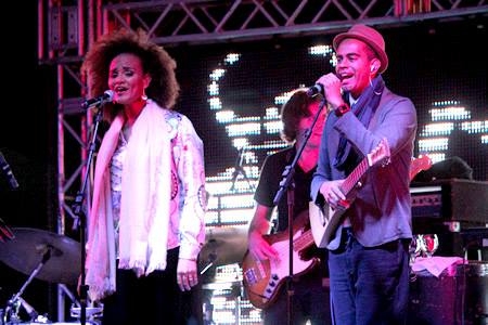 Jairzinho e Luciana Mello agitam Festa Beneficente de Contagem