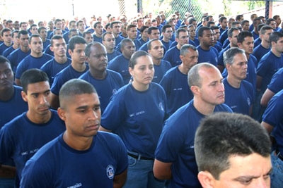 Aspirantes da Guarda Municipal de Contagem reivindicam efetivação.