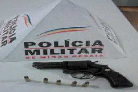 Polícia apreende arma de fogo em Nova Contagem