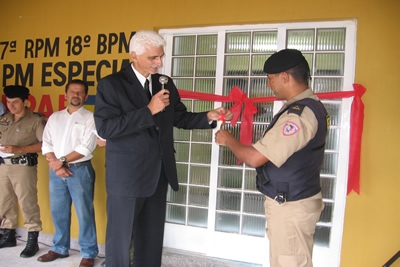 18º BPM inaugura sede própria do GEPAR em Nova Contagem.