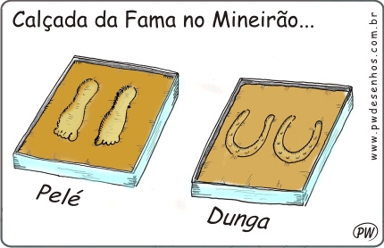 Calçada da fama.