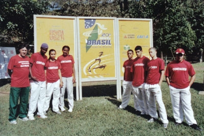 Atletas de Contagem se destacam no atletismo.