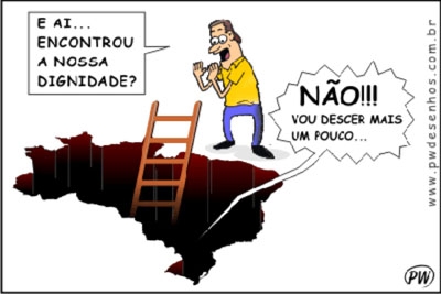 Onde está dignidade do brasileiro?