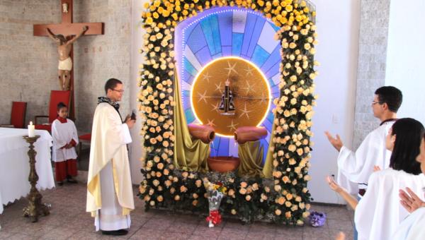 Padroeira do Brasil é celebrada em Contagem