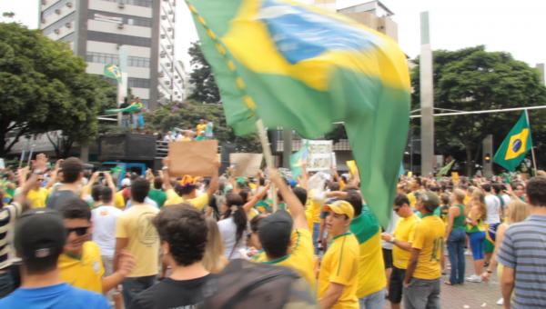 Protestos na capital mineira foi sem incidentes