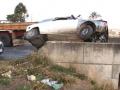 Gol quase cai do viaduto próximo ao Ceasa
