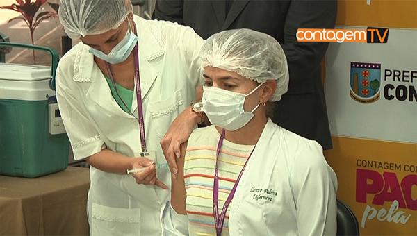 Primeiras doses da CoronaVac chegam a Contagem