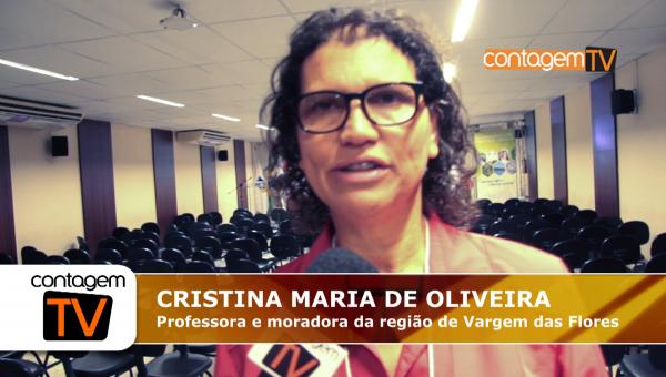 Entrevista com a professora Cristina Maria de Oliveira