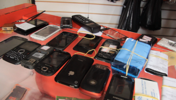 Celulares roubados estão na mira das autoridades 