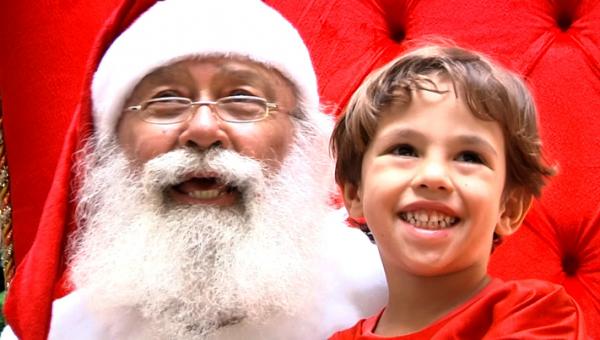 Papai Noel fica no seu trono no Big Shopping até o Natal 