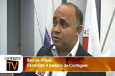 George Hilton é sabatinado pelos empresários de Contagem