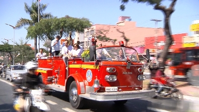 Festa de São Cristóvão mobiliza o setor de transporte de Contagem