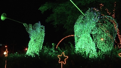 CONTAGEM INAUGURA A DECORAÇÃO DE NATAL